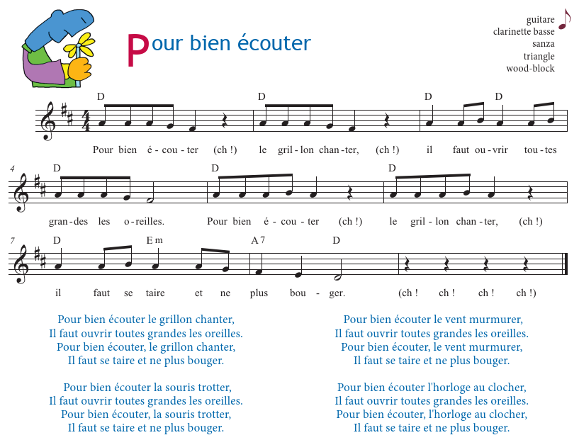 Paroles Pour bien écouter