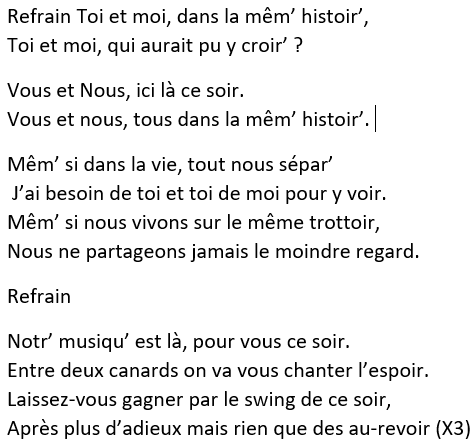 Paroles de Gribouille la grenouille